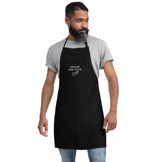 Stroke the Cook Apron