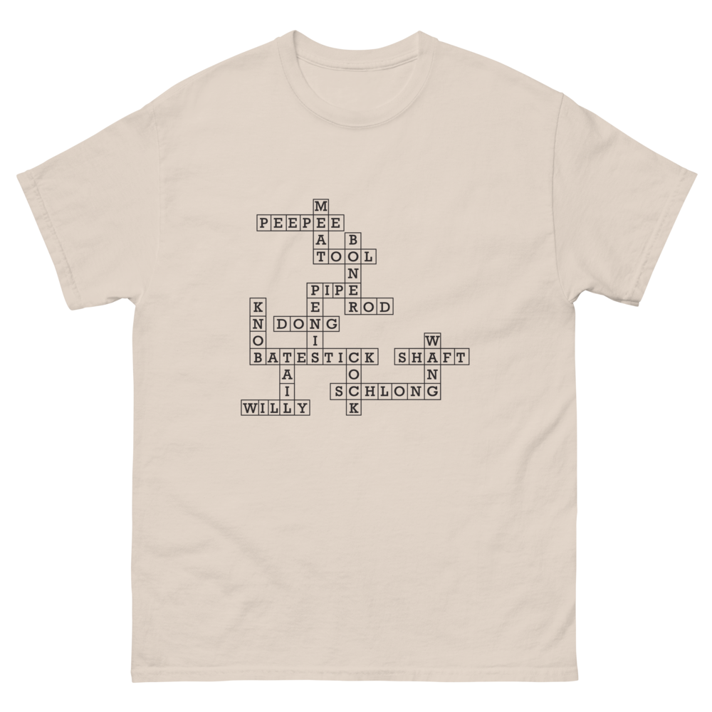 Crossword tee