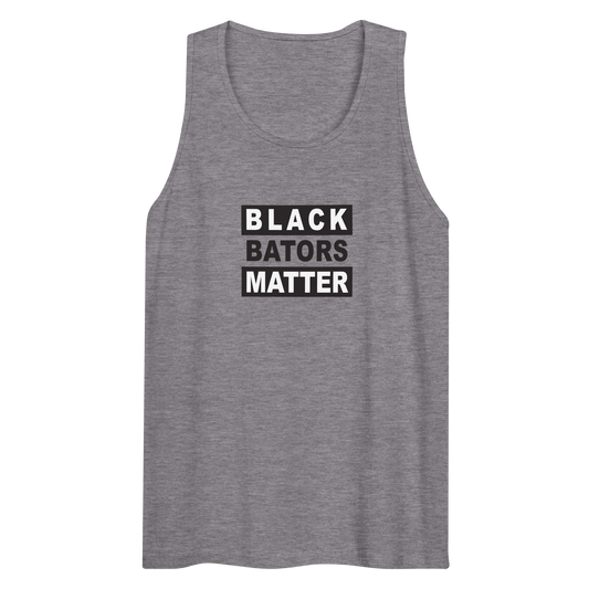 Black Bators Matter tank top