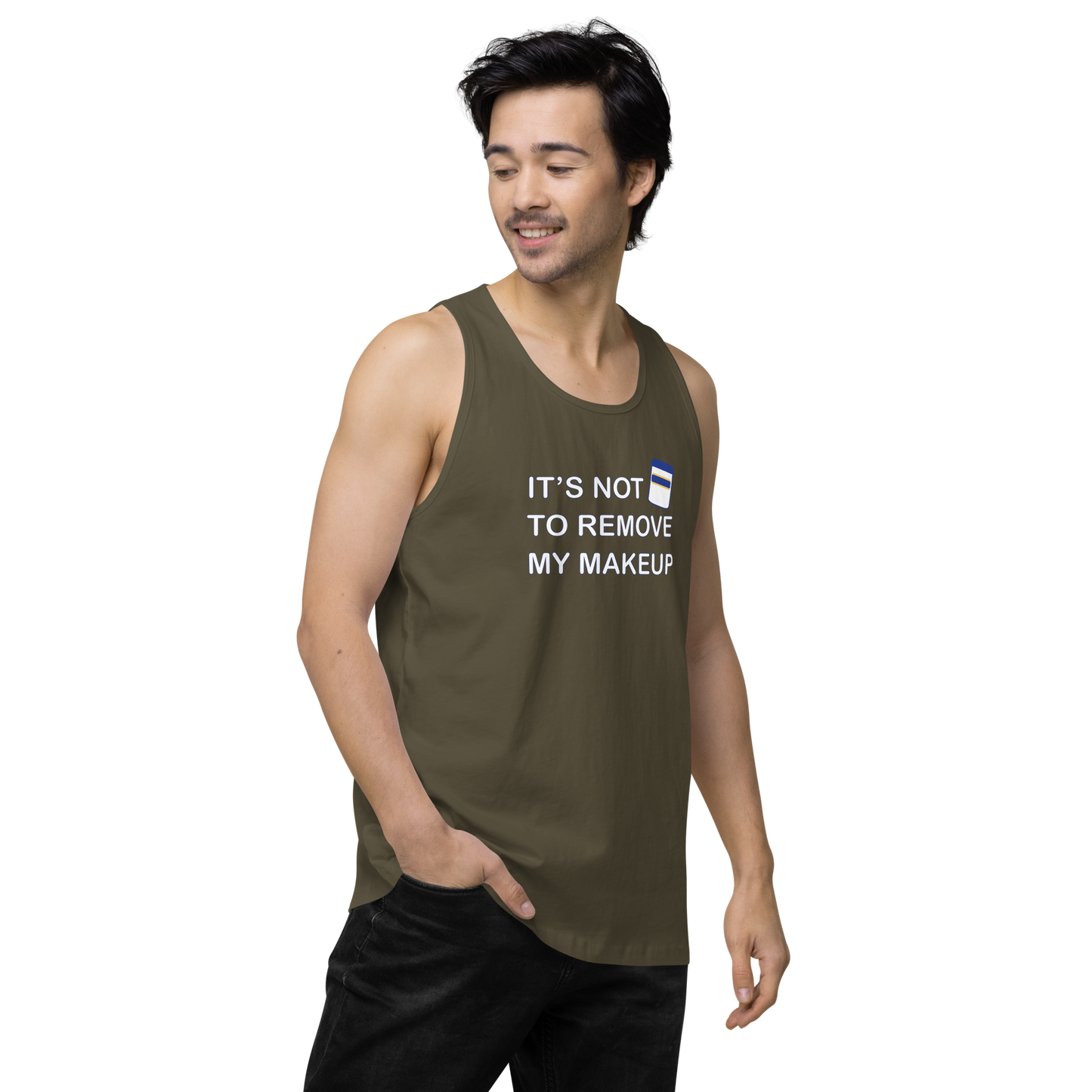 Not Makeup Remover tank top