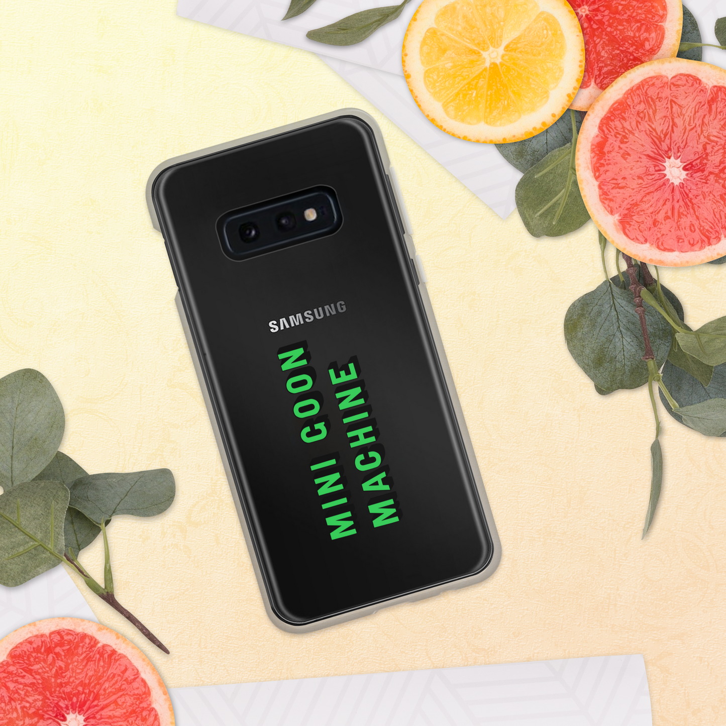 Samsung Case - Goon Machine - clear