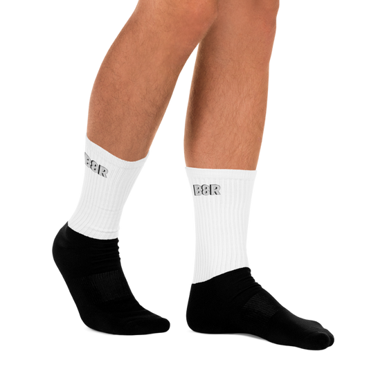 Simply B8R socks - white