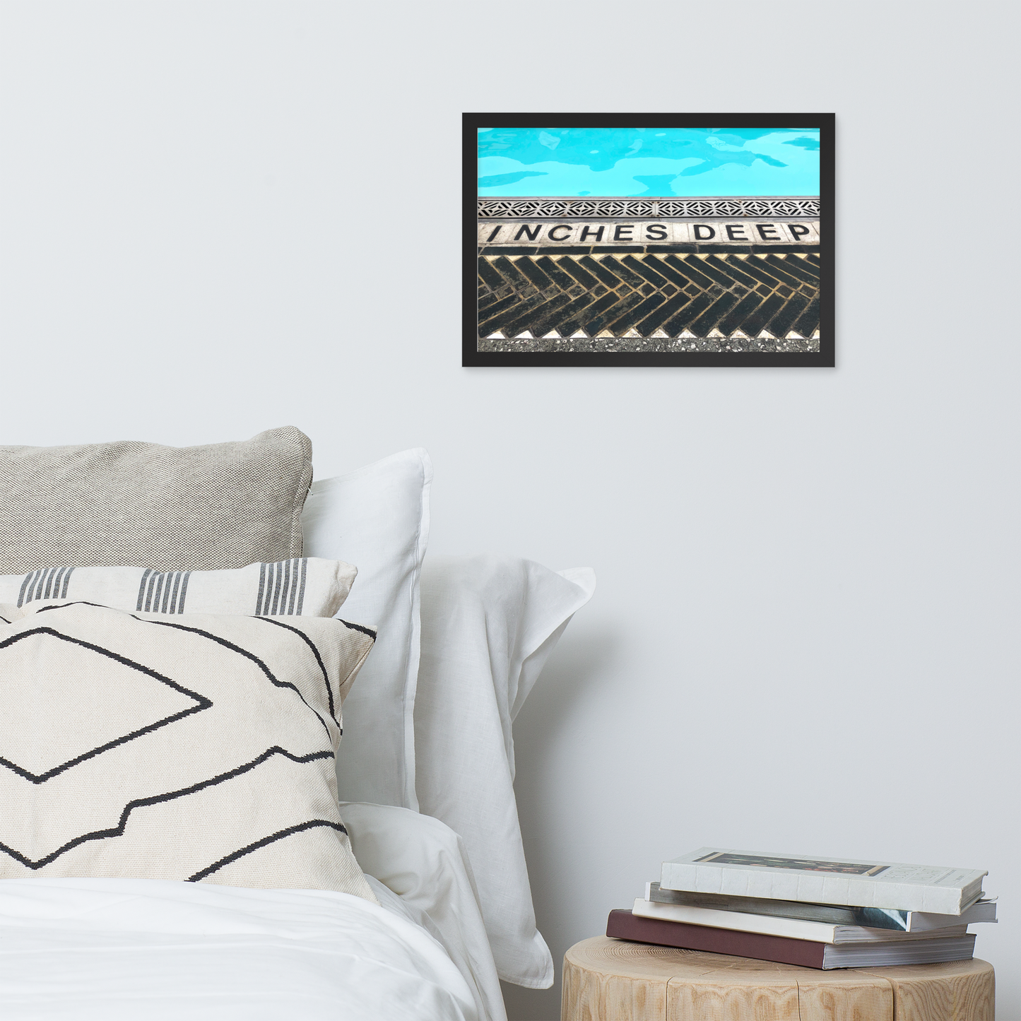 Framed Original Photograph - Inches Deep