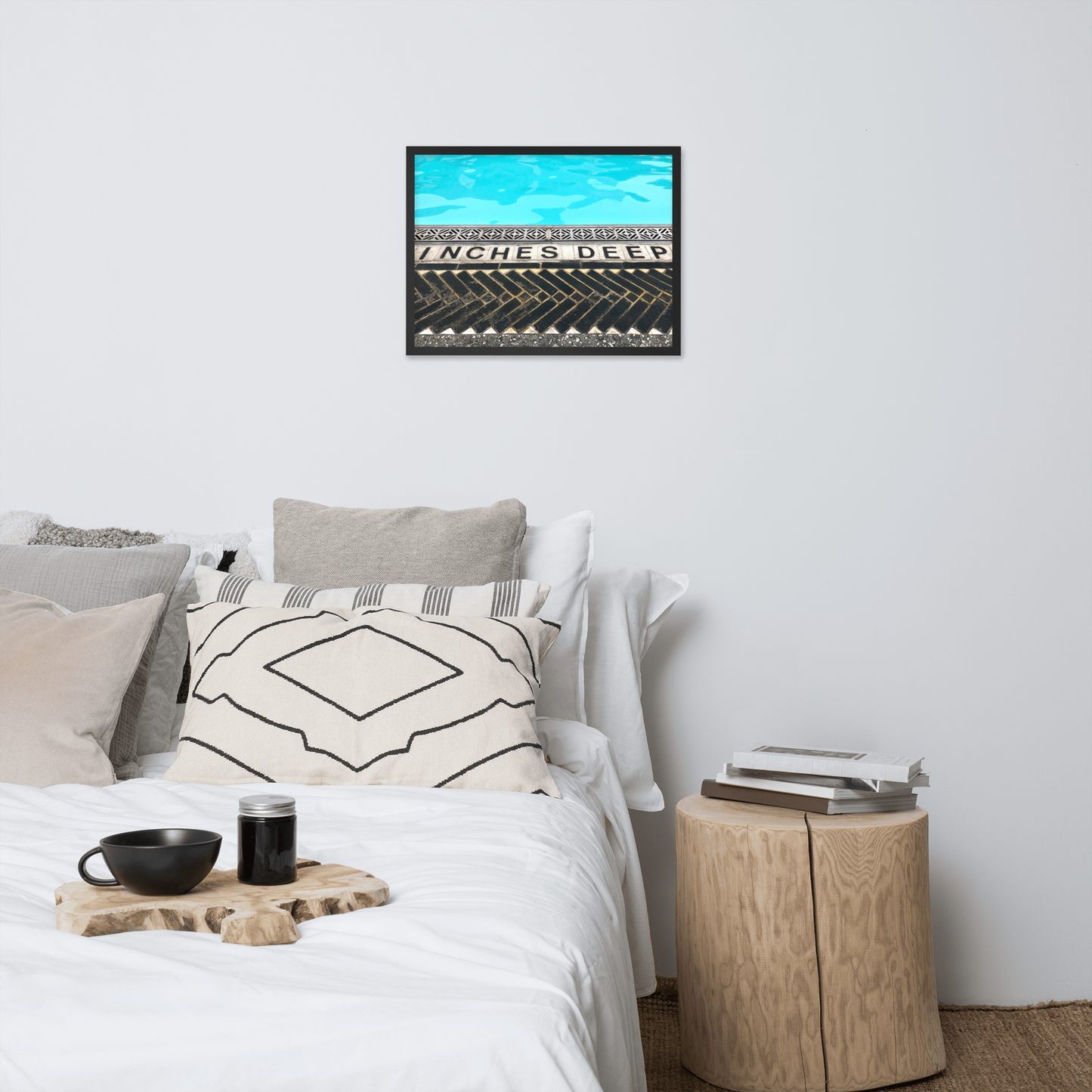 Framed Original Photograph - Inches Deep